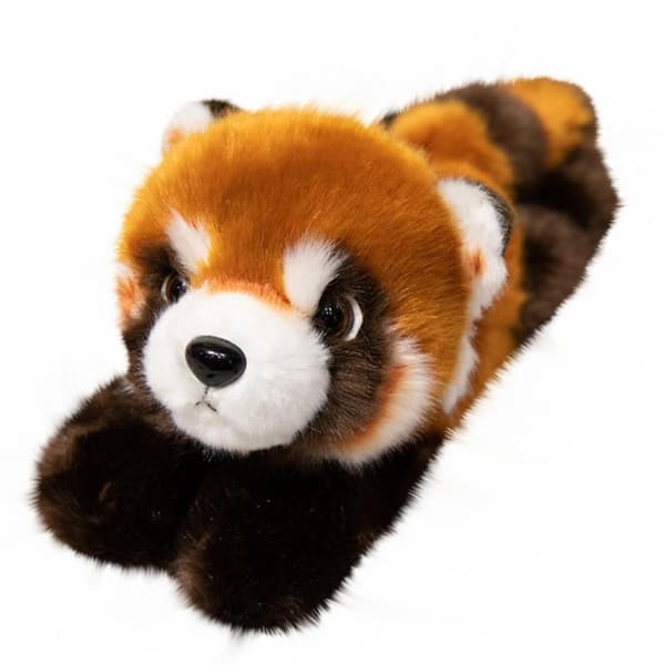 Röd panda plyschnyckelring 13cm