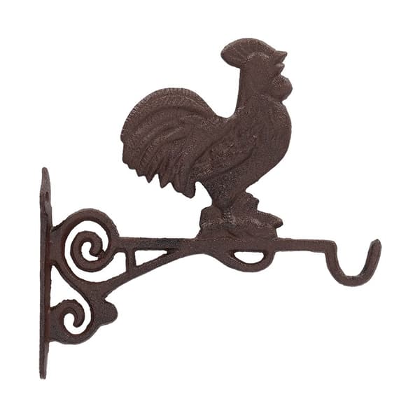 Väggfäste gjutjärn Rooster 21 cm