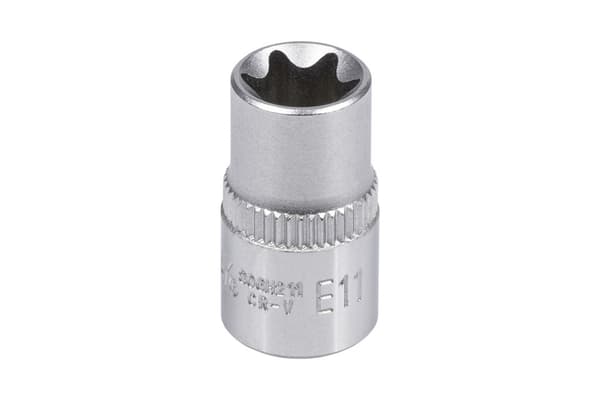 1/4" E11 hylsy