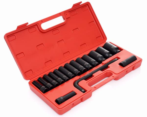 Krafthylsor 1/2" 10-32 mm 16 st KD11755