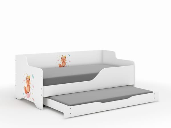 LILU 160x80 LISEK barnsäng med sovfunktion