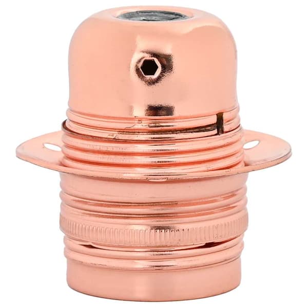 vidaXL Lamphållare 2 st roséguld E27