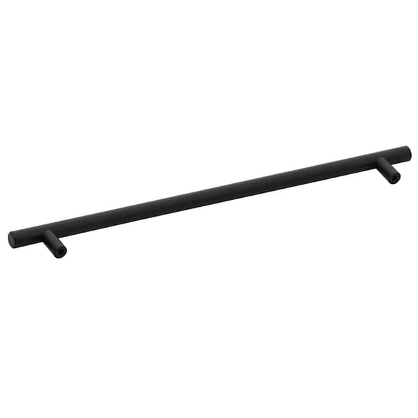 vidaXL skabsgreb 5 stk. sort 480 mm rustfrit stål