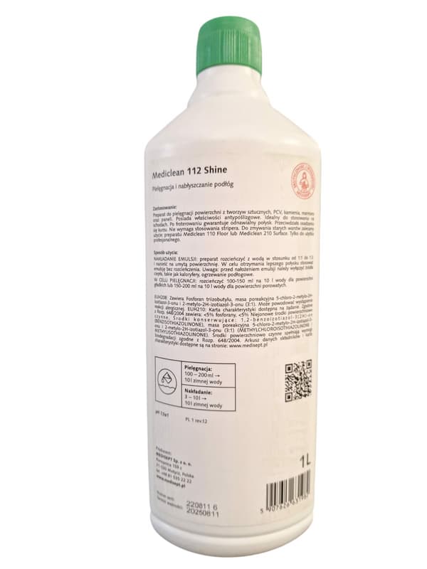 Mediclean 112 Shine 1L 1 st