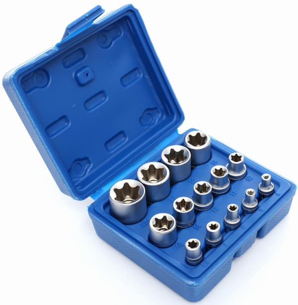 14-osainen Torx-hylsysarja KD10335