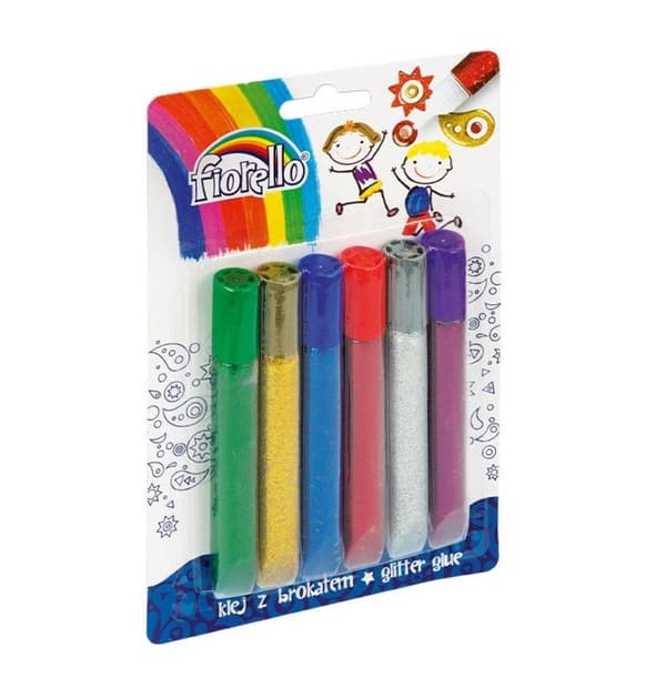 FIORELLO glitterlim 6 farver