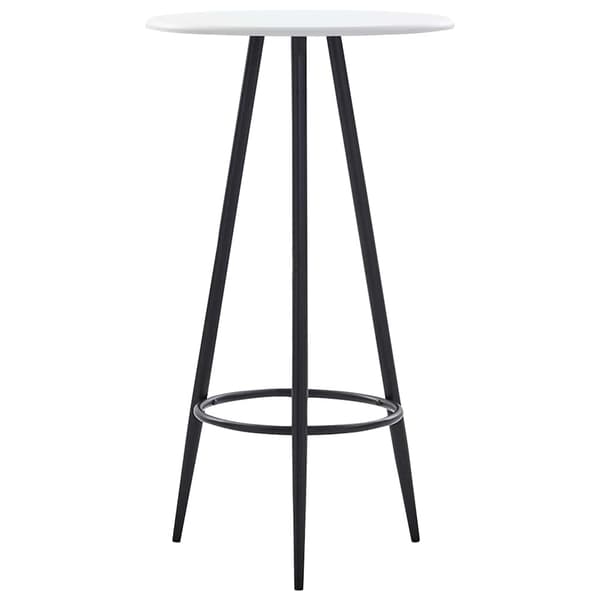 vidaXL 3-delat barset plast svart