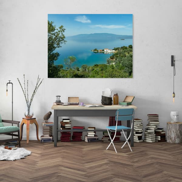 Canvastavla Natur Bergstoppar 100x80 cm