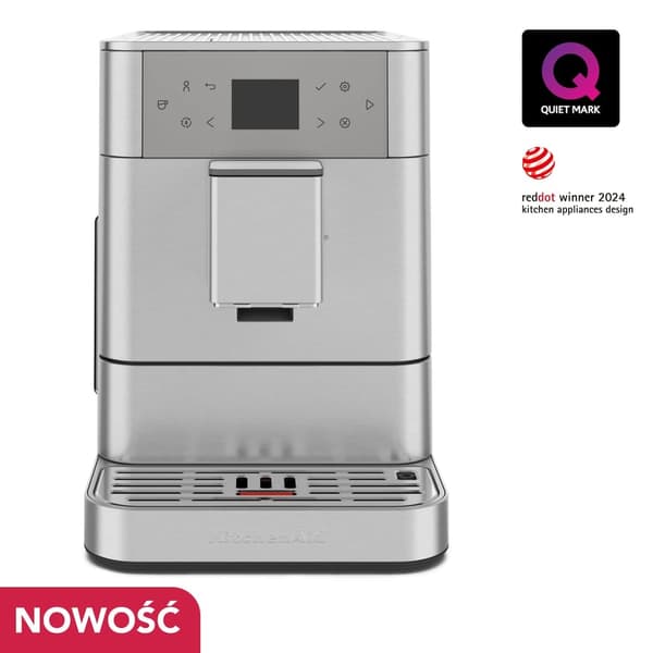 KitchenAid KF6 Automatisk Kaffemaskine KitchenAid Farve: Børstet Stål