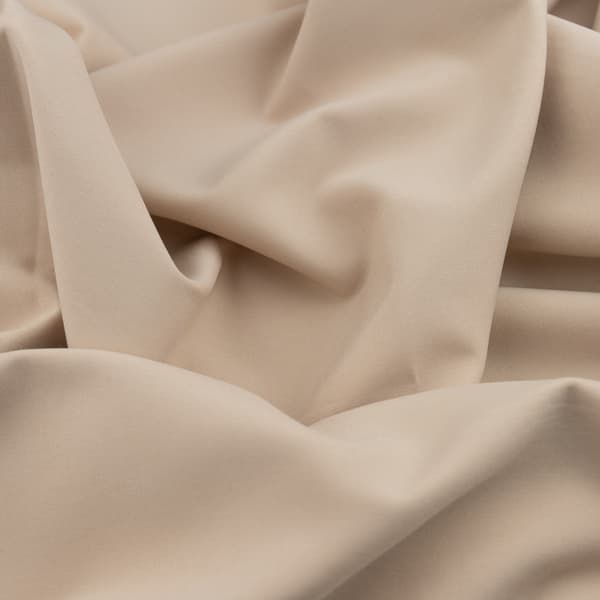 Lys beige silkestof