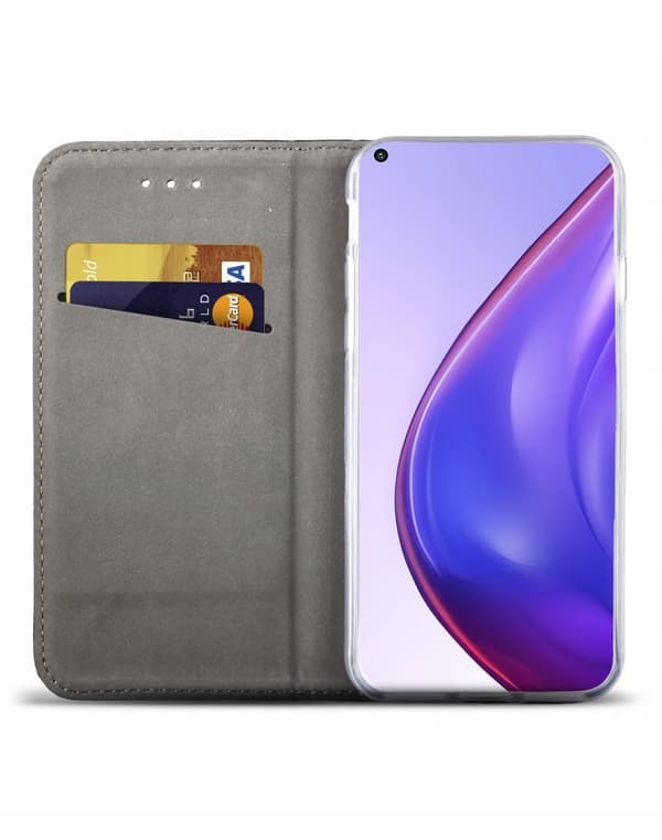 Flipfodral för Xiaomi Mi 10T 5G rött + 9H GLAS