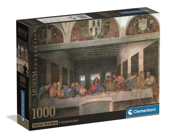 Puzzle 1000 -museo Leonardo: Cenacolo