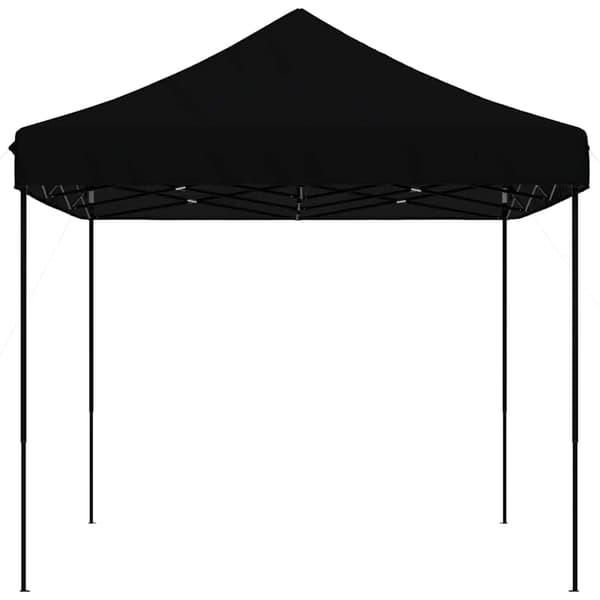 vidaXL foldbart pop-up festtelt sort 410x279x315 cm