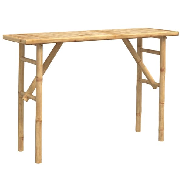 vidaXL Konsolbord 115x39x75 cm bambu