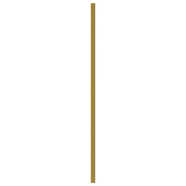vidaXL skabsgreb, 20 stk., guld, 480 mm, rustfrit stål