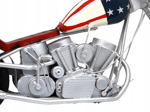 DEKORATIV MOTORCYKELMODEL CHOPPER USA