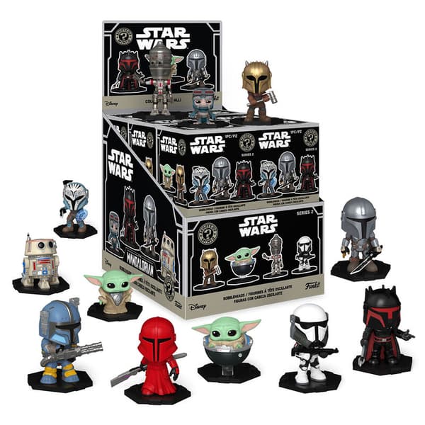 Funko Mini Star Wars Mix Mystery Mini Random Mandalorian samlarfigur