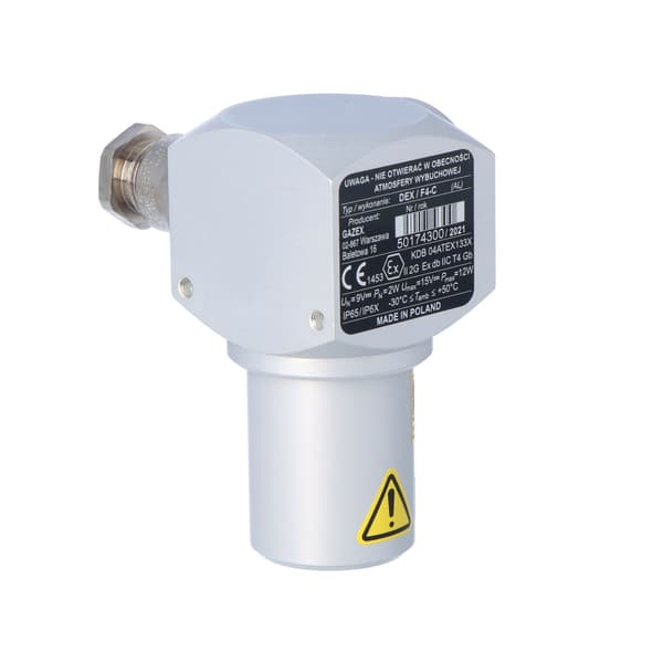 DEX-15/N-10/30 propan-butan detektor, 10/30% LEL, p-p sensor,