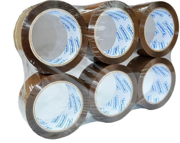 Tejp 48mmx60m brun stark (6 st)