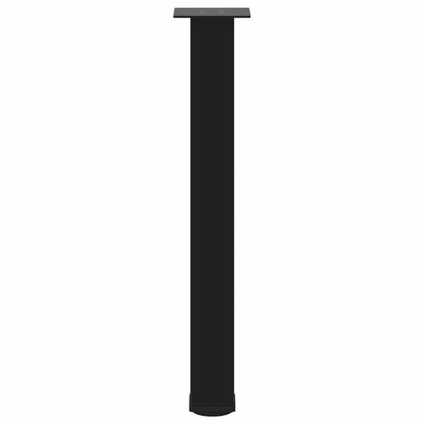 vidaXL sofabordben, 4 stk., sort, 72-74 cm, stål