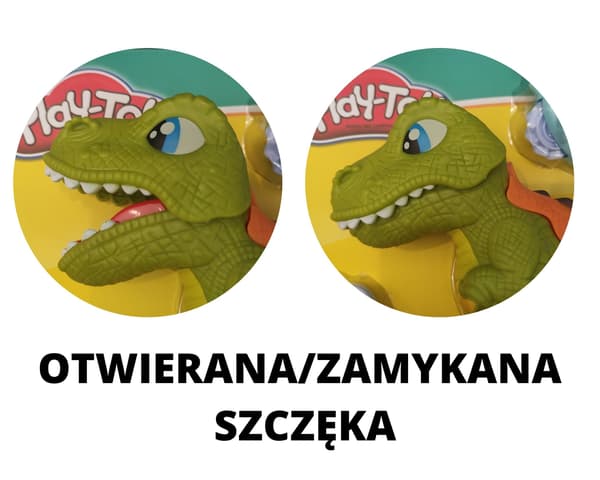 DINOSAURIEPLASTDEG + TILLBEHÖR