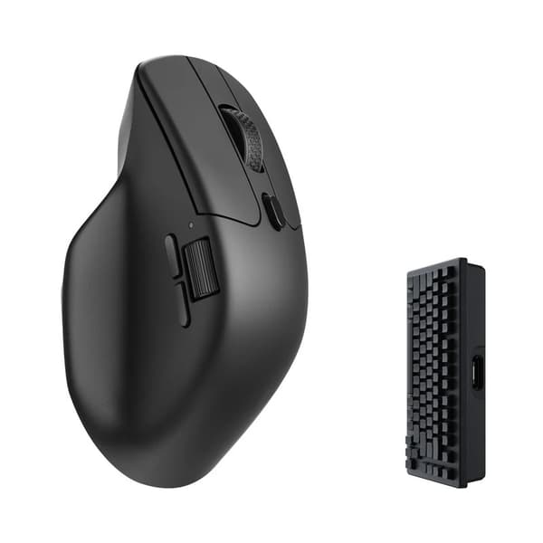Keychron M6 Trådløs Mus Sort / 1000 Hz
