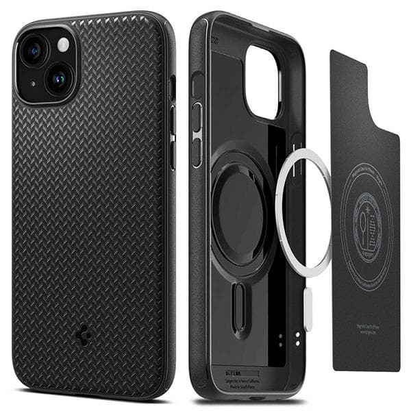 Spigen Mag Armor-etui til MagSafe til iPhone 15, sort