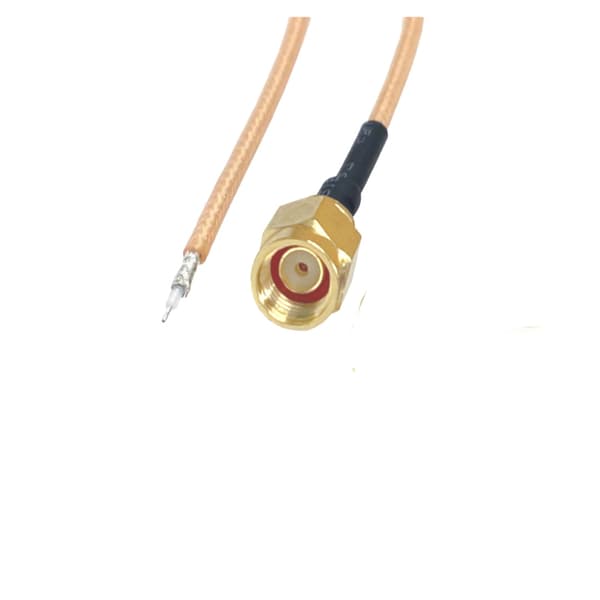 Pigtail SMA-RP-stik 20cm RG178 / TIL lodning
