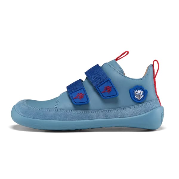 Affenzahn Halbschuh Børnesko Læder Buddy Shark (00428-30211) 32.0