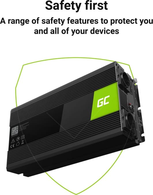 Greencell INV12 inverterkonverter 3000/6000 W