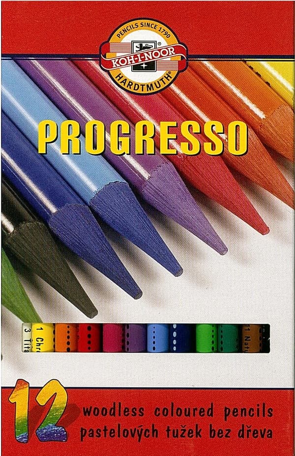 Progresso blyanter 12 farver