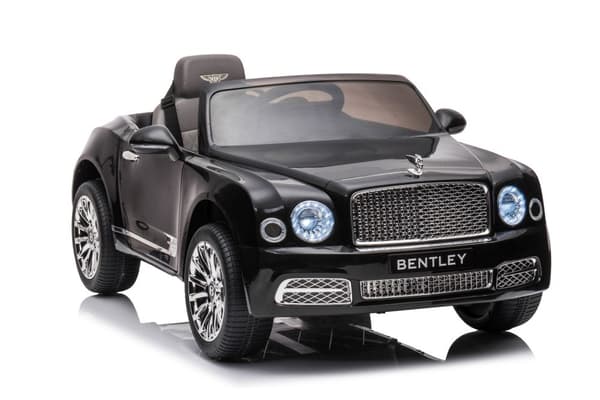 Bentley Mulsanne sort batteridrevet bil