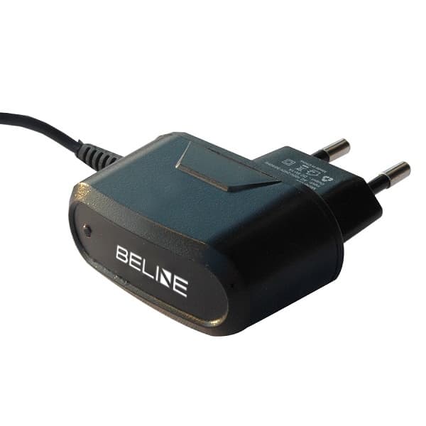 Beline microUSB 1A svart väggladdare