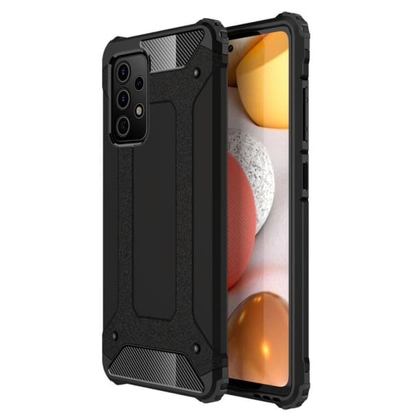 TECH ARMOR cover til Samsung Galaxy A72 5G / A72 LTE, Sort