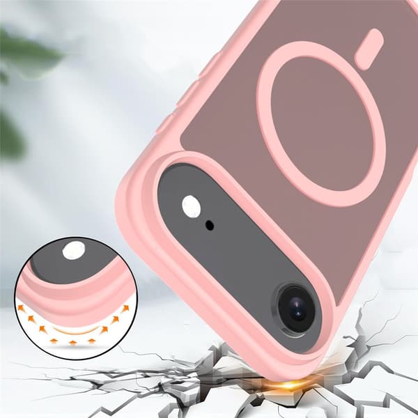 iPhone Air Mat Etui til MagSafe, Mat Pink