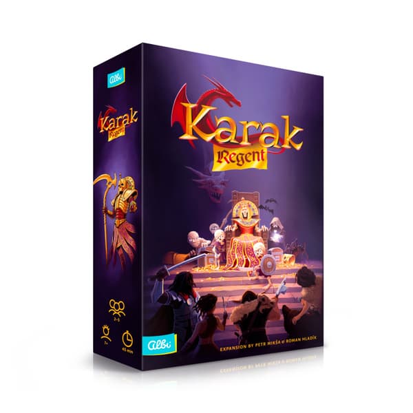Karak Regent. Brætspil. Albi