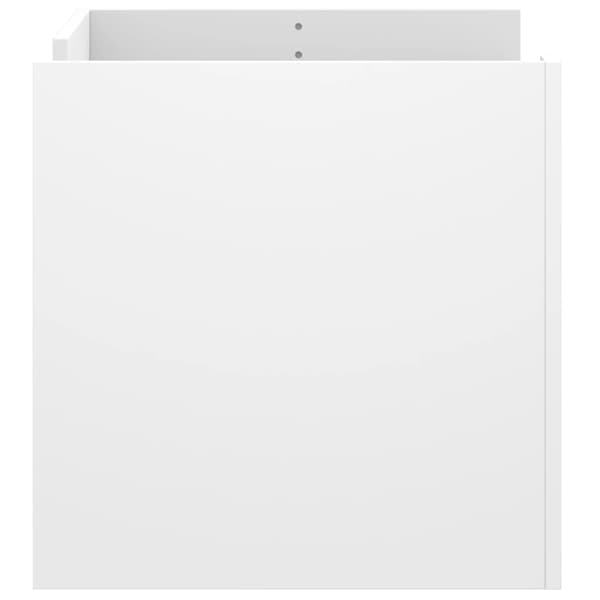 vidaXL Soffbord, Vitt, 80x50x50 cm, Träbaserat Material