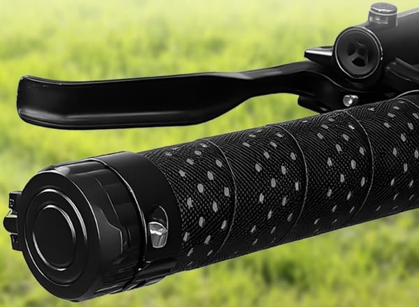 Mini backspegel för cykel, 360° vridbar, fällbart styre