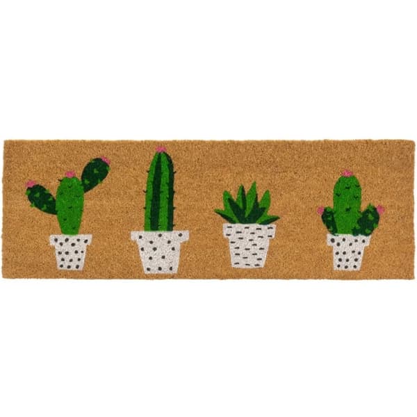 Kokosnøddemåtte 75x25 cm kaktus i potter