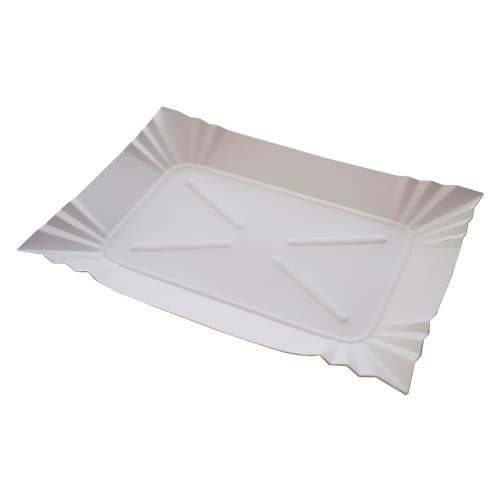 Rektangulär pappersgrillform 14 x 20 cm 500 st