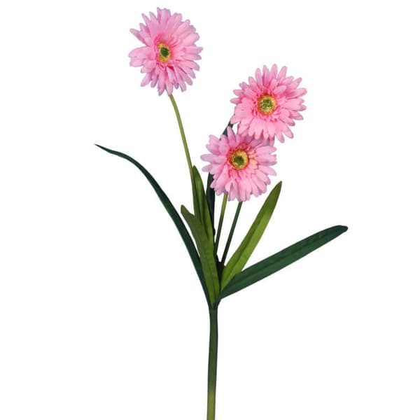 Kunstig Gerbera Blomst Lyserød 55cm - Dekoration i Høj Kvalitet