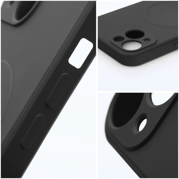 SILIKONE Mag Cover med MagSafe til iPhone 17 Pro, Sort