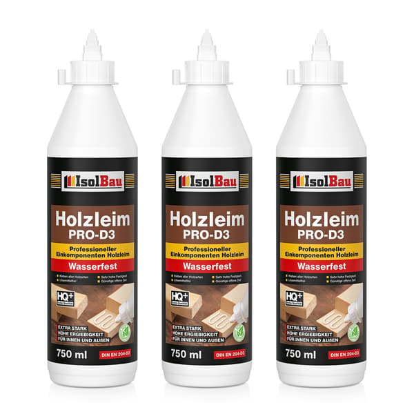 IsolBau Trälim PRO D3 Trälim 3 x 750 ml