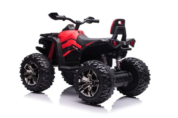 Batteridriven fyrhjuling QLS-3288 Röd