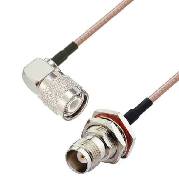 Pigtail TNC-fatning / TNC-stik RG316 3m V1