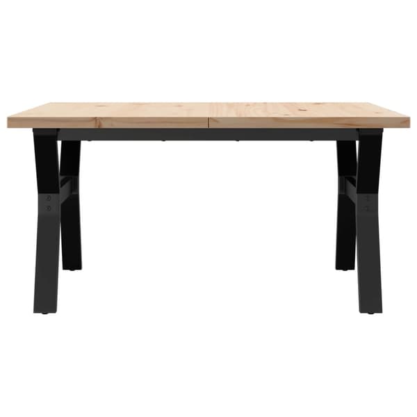 vidaXL Soffbord med Y-ben 90x90x45,5 cm