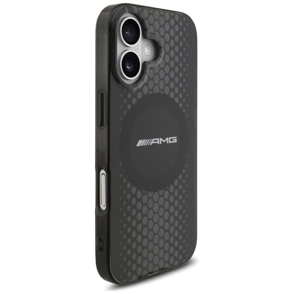 AMG Dobbeltlags Transparent Grafik MagSafe-cover til iPhone 17 Sort