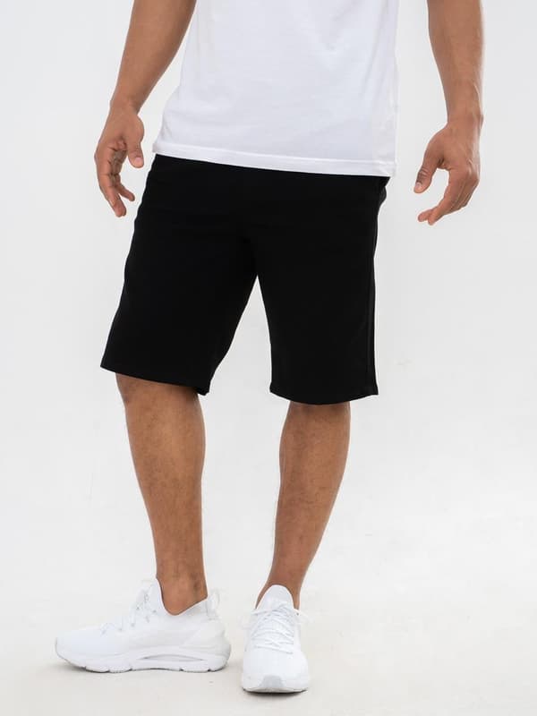 Herreshorts i sort med UrbanCity UC-logo, L