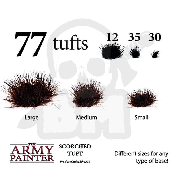 APBF4229 Baserande bränd tuft