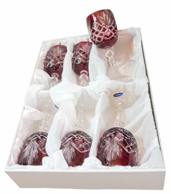 Rubin krystal vinglas 240 ml ananas